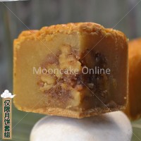 白莲有机核桃心 Organic Walnut Pure White Lotus Paste / 无糖绿茶 Green Tea Pure Lotus Paste