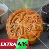 芝麻绿豆 Sesame and Mungbean Paste Mooncake [16 pieces]