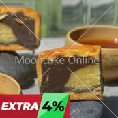 芝麻绿豆 Sesame and Mungbean Paste Mooncake [16 pieces]